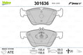set placute frana,frana disc 301636 VALEO