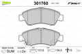 set placute frana,frana disc 301760 VALEO