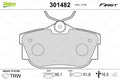 set placute frana,frana disc 301482 VALEO