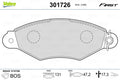 Set placute frana VALEO 301726