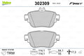 set placute frana,frana disc 302309 VALEO
