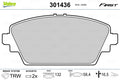 set placute frana,frana disc 301436 VALEO