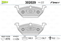 set placute frana,frana disc 302029 VALEO