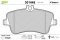 set placute frana,frana disc 301448 VALEO