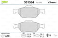 set placute frana,frana disc 301564 VALEO