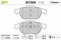 set placute frana,frana disc 301566 VALEO