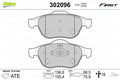 set placute frana,frana disc 302096 VALEO