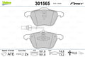 set placute frana,frana disc 301565 VALEO