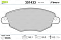 set placute frana,frana disc 301433 VALEO