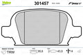 set placute frana,frana disc 301457 VALEO