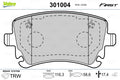Set placute frana VALEO 301004