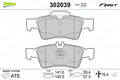 set placute frana,frana disc 302039 VALEO