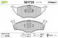 set placute frana,frana disc 301735 VALEO