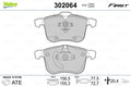 Set placute frana VALEO 302064