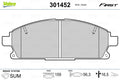 set placute frana,frana disc 301452 VALEO
