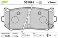 set placute frana,frana disc 301841 VALEO
