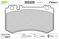 set placute frana,frana disc 302229 VALEO
