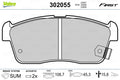 set placute frana,frana disc 302055 VALEO