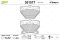 set placute frana,frana disc 301577 VALEO