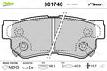 set placute frana,frana disc 301748 VALEO
