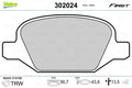 set placute frana,frana disc 302024 VALEO