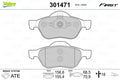 set placute frana,frana disc 301471 VALEO