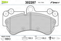 set placute frana,frana disc 302287 VALEO