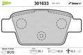 set placute frana,frana disc 301633 VALEO