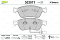 set placute frana,frana disc 302071 VALEO