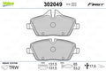 set placute frana,frana disc 302049 VALEO