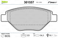 set placute frana,frana disc 301557 VALEO