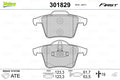 set placute frana,frana disc 301829 VALEO