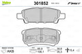 set placute frana,frana disc 301852 VALEO