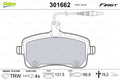 set placute frana,frana disc 301662 VALEO