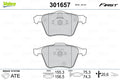 set placute frana,frana disc 301657 VALEO