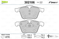set placute frana,frana disc 302106 VALEO