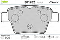 set placute frana,frana disc 301702 VALEO