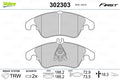set placute frana,frana disc 302303 VALEO