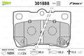 Set placute frana VALEO 301888