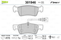 set placute frana,frana disc 301946 VALEO