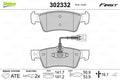 set placute frana,frana disc 302332 VALEO