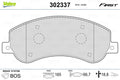 set placute frana,frana disc 302337 VALEO