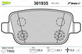 set placute frana,frana disc 301935 VALEO