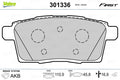 set placute frana,frana disc 301336 VALEO
