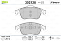 set placute frana,frana disc 302128 VALEO
