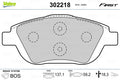 set placute frana,frana disc 302218 VALEO