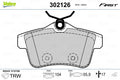 set placute frana,frana disc 302126 VALEO