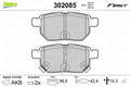 set placute frana,frana disc 302085 VALEO