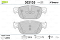 set placute frana,frana disc 302135 VALEO