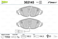 set placute frana,frana disc 302145 VALEO